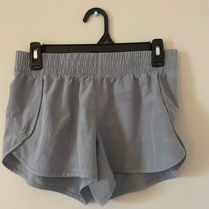 Gray 90 Degree by Reflex running shorts